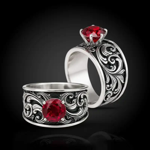 Lacey Western Wedding Ring